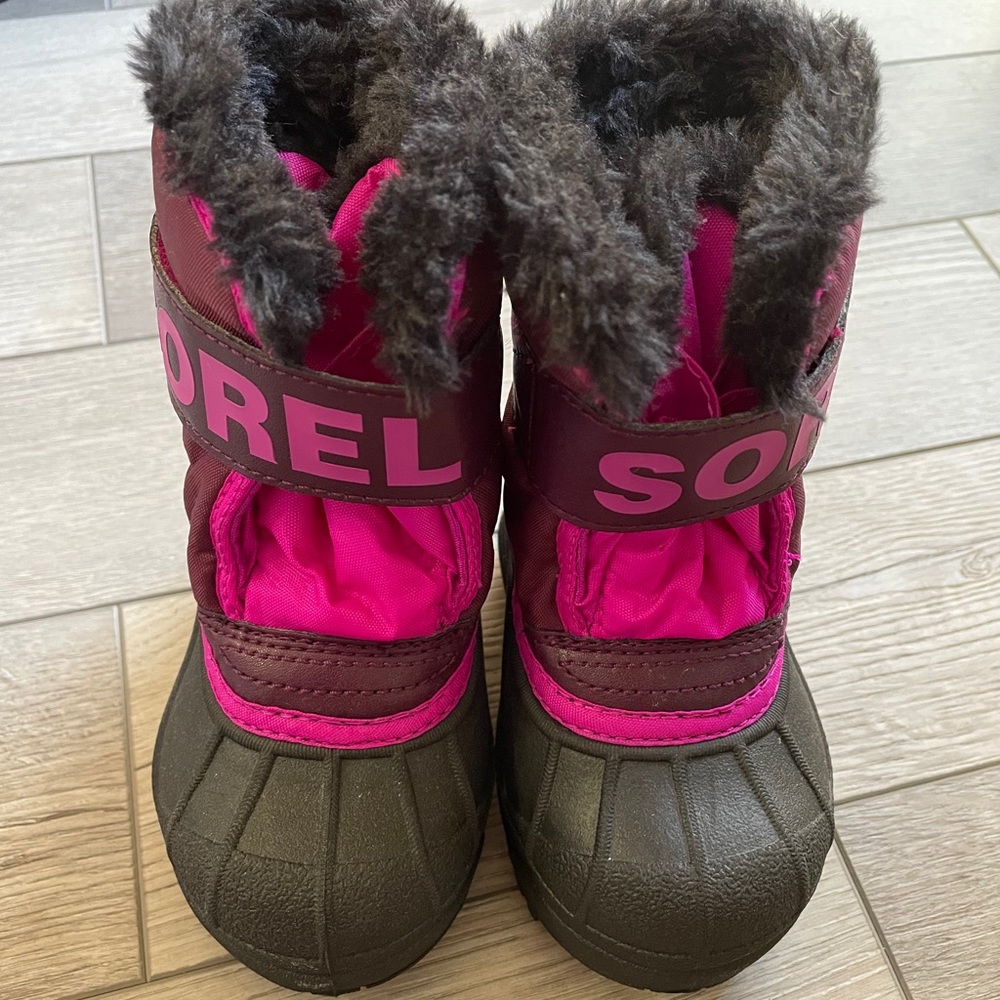 Sorel toddler girls snow boots